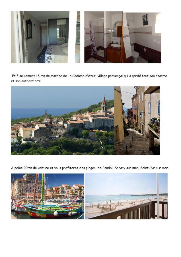 Les Arbousiers Villa La Cadiere-d'Azur Bagian luar foto