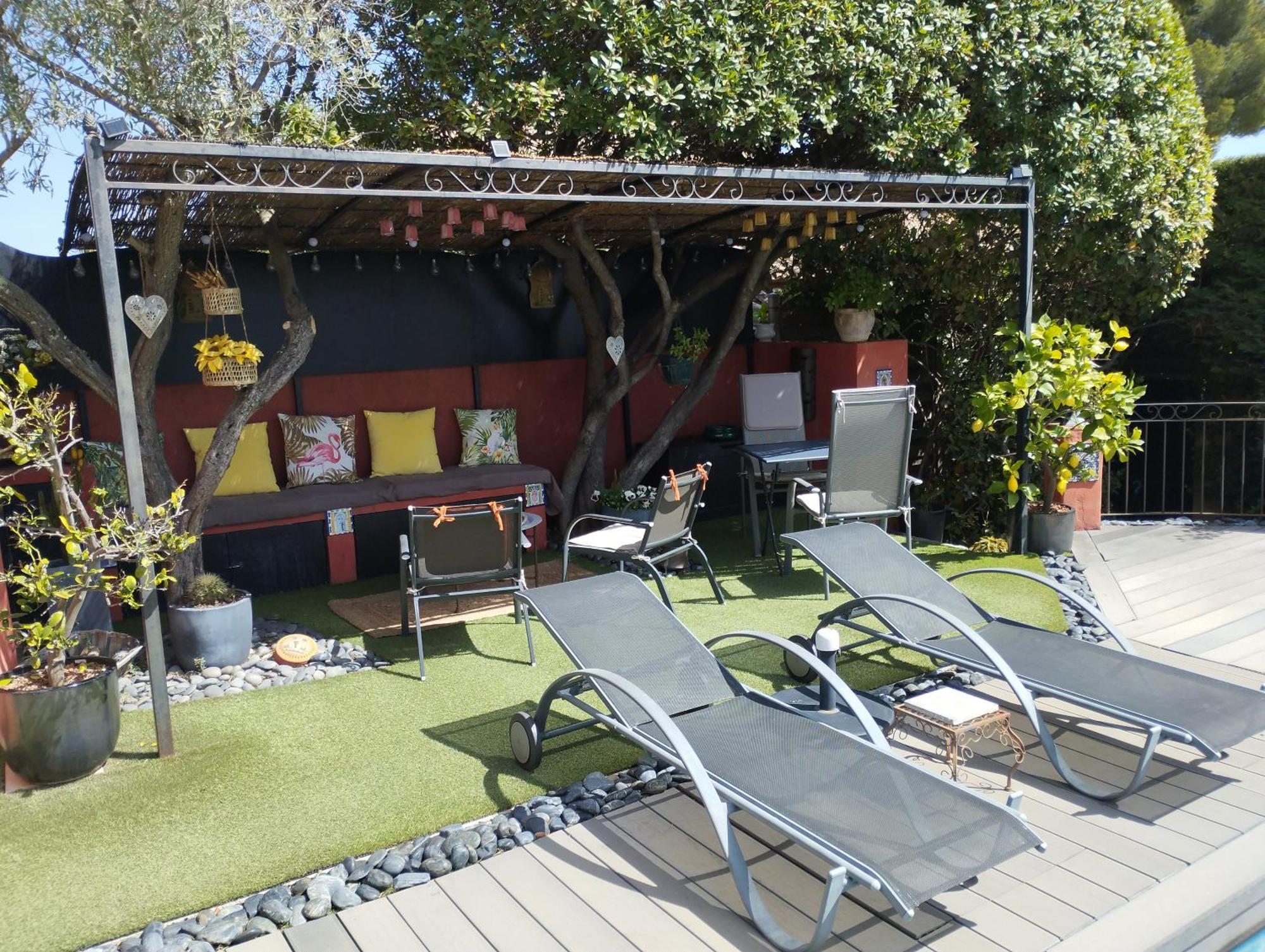 Les Arbousiers Villa La Cadiere-d'Azur Bagian luar foto